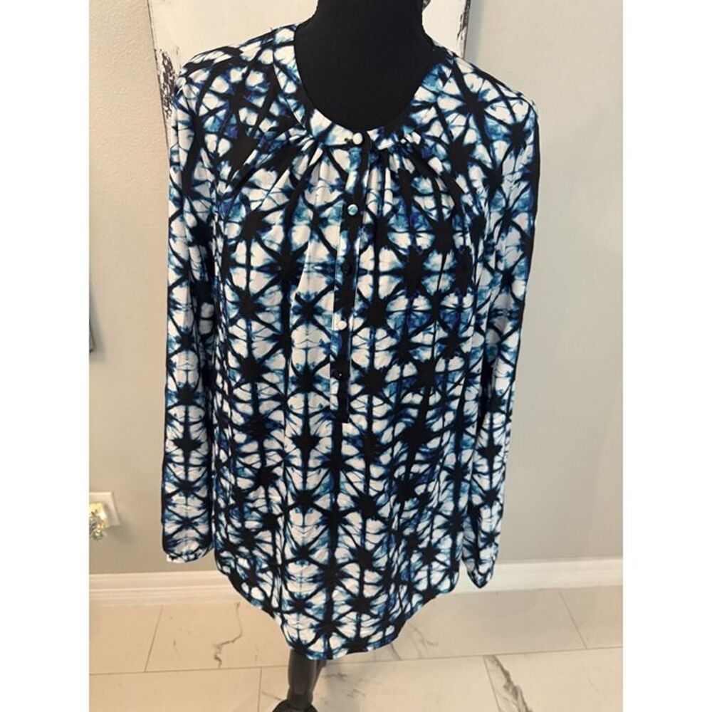 Tommy Hilfiger Beautiful Women’s Blouse Sz M Amazing Color!